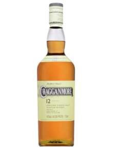 CRAGGANMORE SINGLE MALT 12 AÑOS 750 CC
