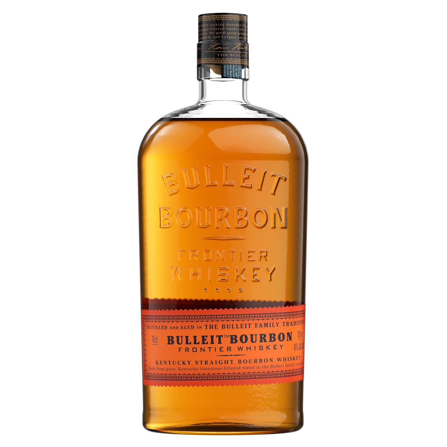 BULLEIT BURBON FRONTIER WHISKEY 700 CC