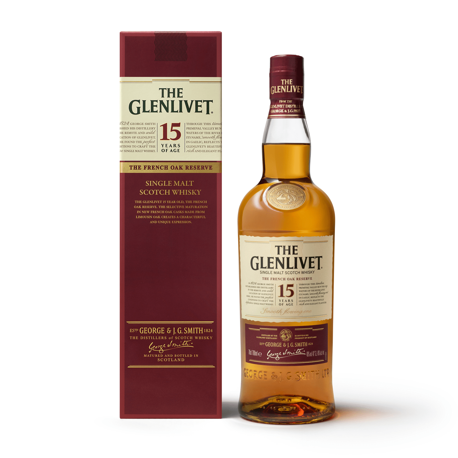 THE GLENLIVET 15 AÑOS 700 CC - Imagen 3