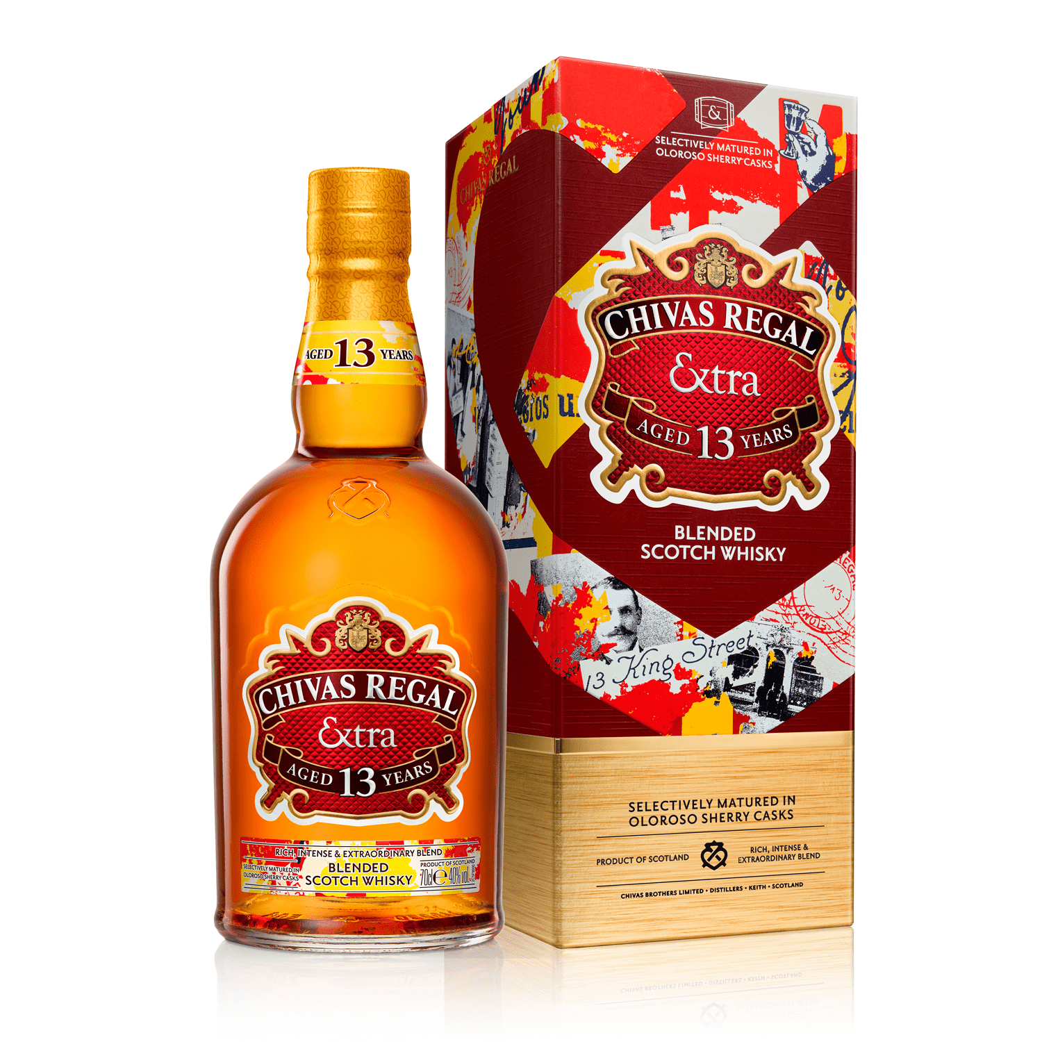 CHIVAS REGAL EXTRA 13 AÑOS 700 CC