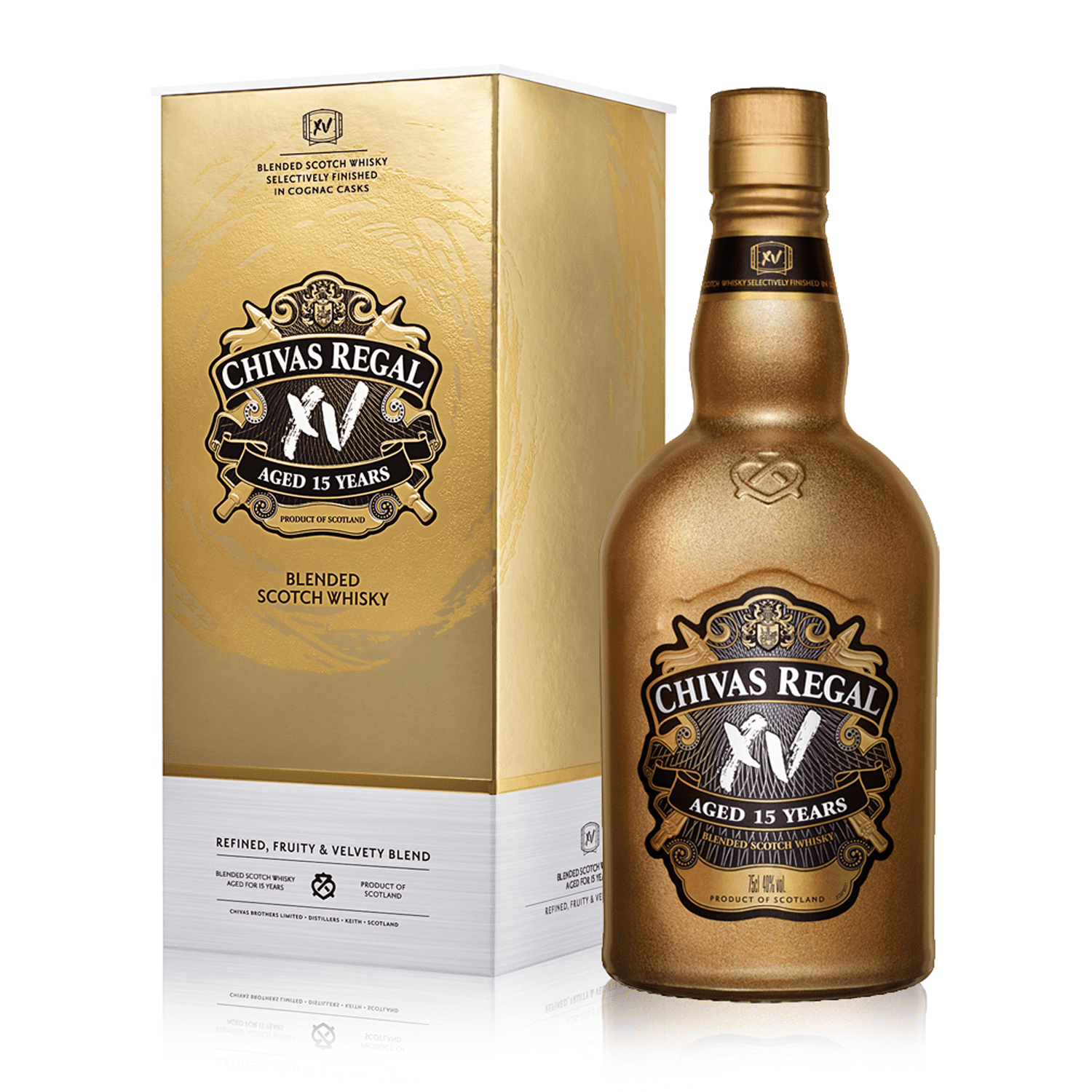 CHIVAS REGAL GOLD 15 AÑOS 750 CC