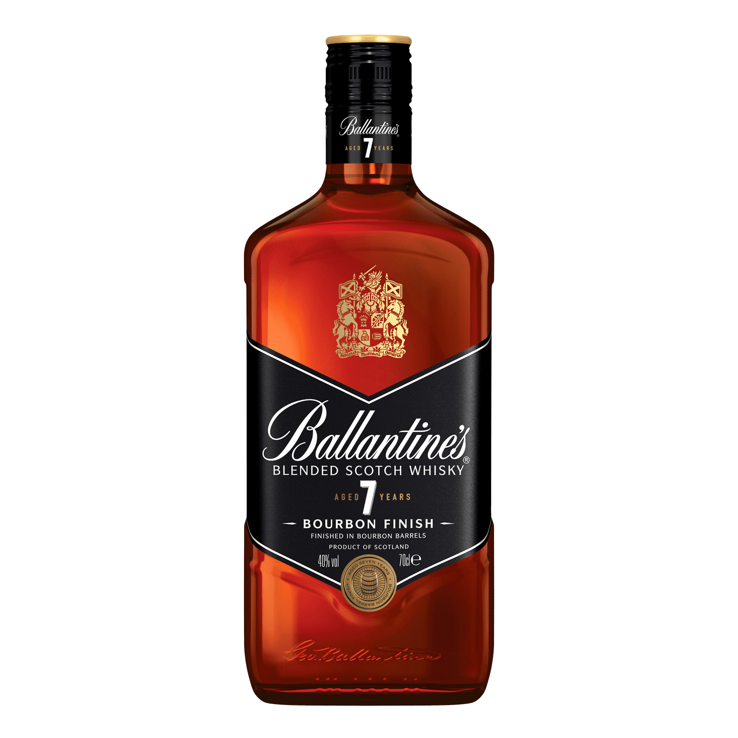 BALLANTINES 7 AÑOS ESTUCHE BOURBON FINISH 700 CC