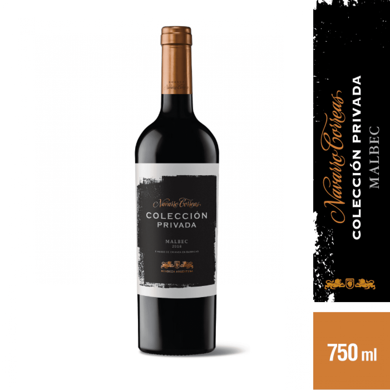 NAVARRO CORREAS COLECCIÓN PRIVADA MALBEC 750 CC - Imagen 2