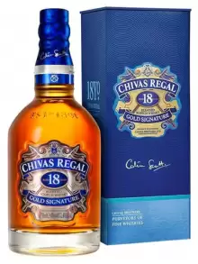 CHIVAS REGAL 18 GOLD SIGNATURE 750 CC