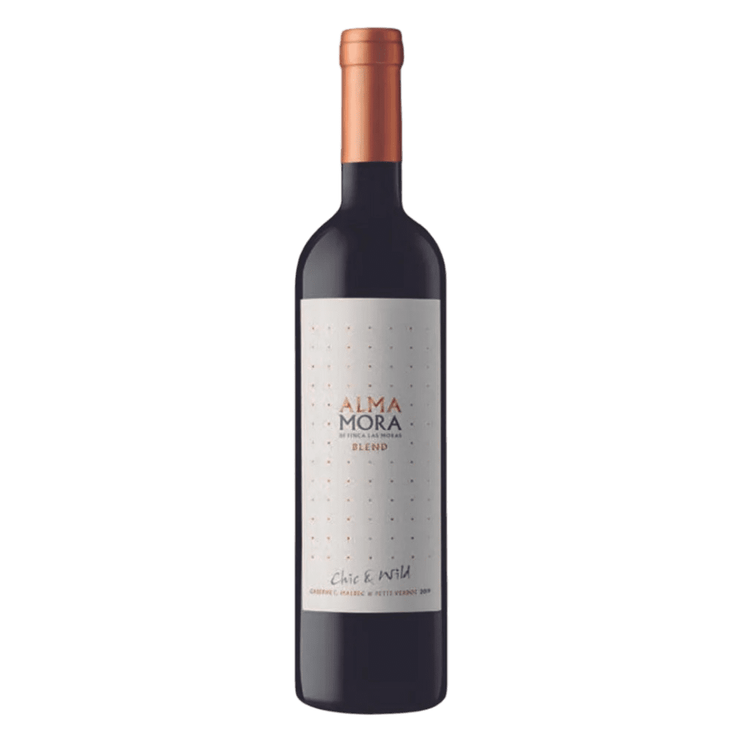 ALMA MORA BLEND CABERNET - MALBEC - PETIT VERDOT 750 CC