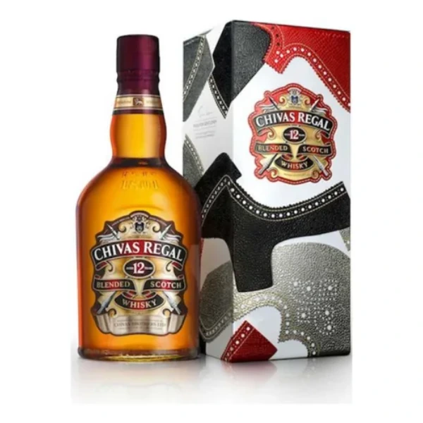 CHIVAS REGAL 12 ESTUCHE LATA TIM LITTLE / DAN F 750 CC