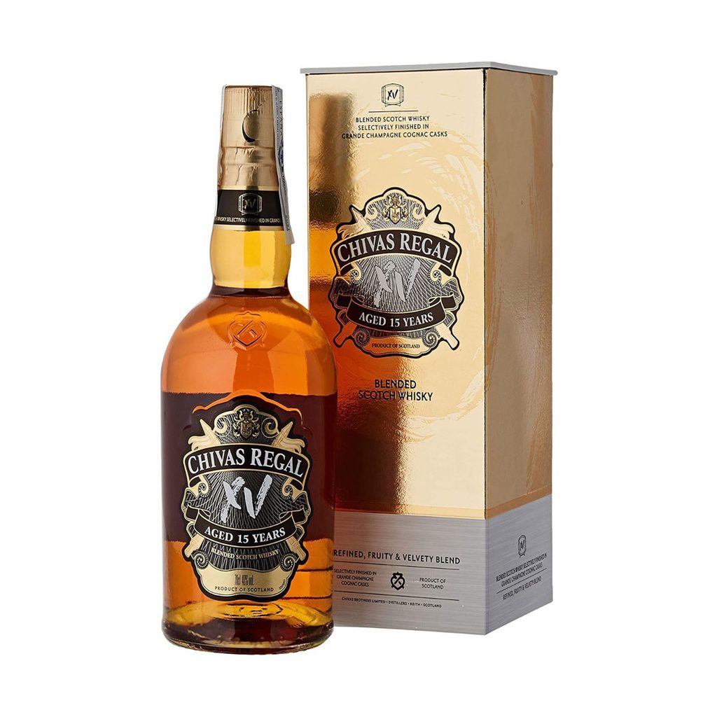 CHIVAS XV CLEAR ESTUCHE 700 CC