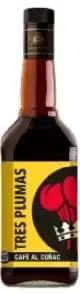 TRES PLUMAS CAFÉ AL COÑAC 700 CC