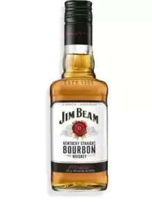 JIM BEAM WHITE LABEL 375 CC