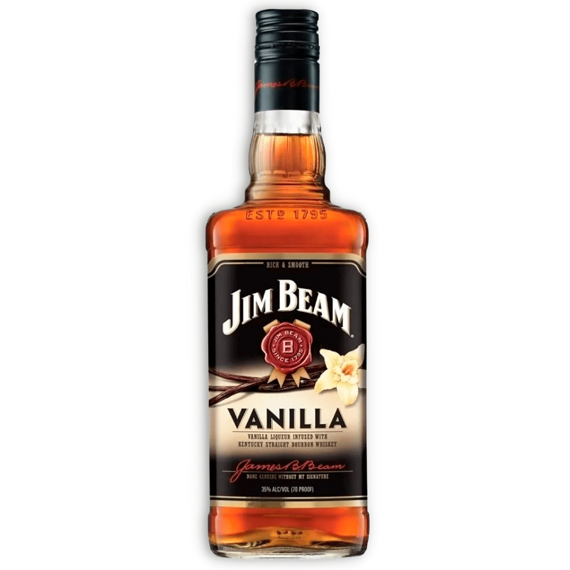 JIM BEAM VANILLA LABEL 750 CC