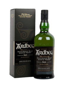 ARDBEG ISLAY SINGLE MALT 10 AÑOS ESTUCHE 700 CC