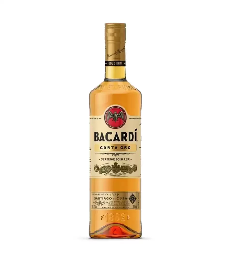 BACARDI CARTA ORO 750 CC