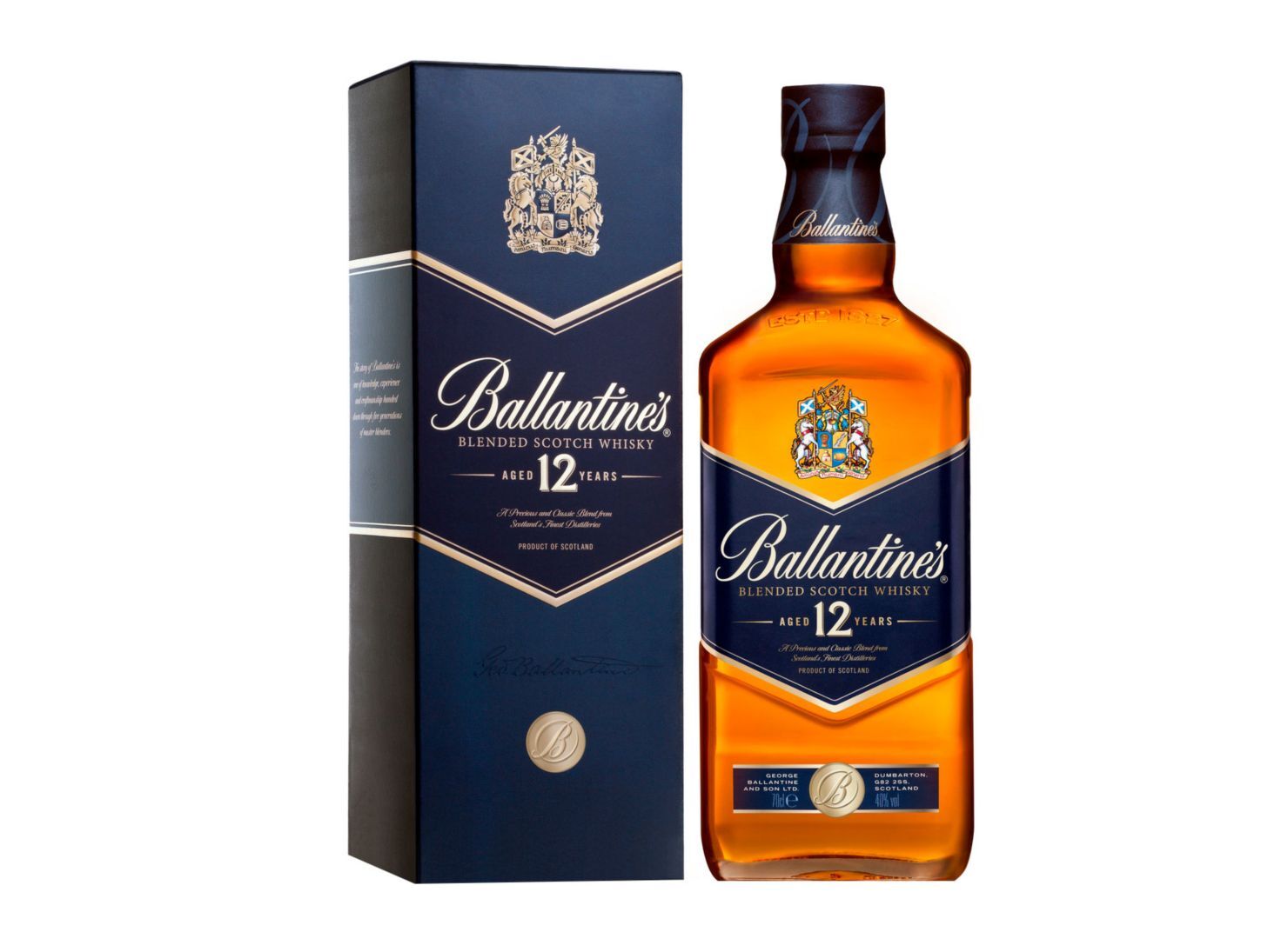 BALLANTINE'S 12 AÑOS 750 CC