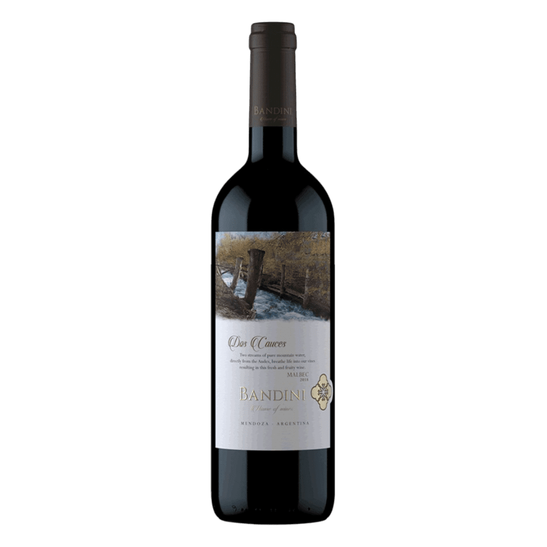 BANDINI DOS CAUCES MALBEC 750 CC