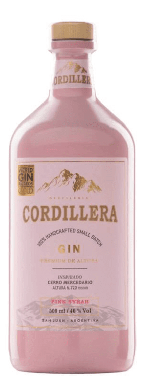 CORDILLERA GIN PINK SYRAH 750 CC
