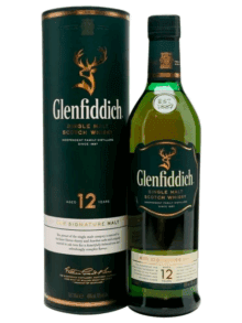 GLENFIDDICH 12 ANOS ESTUCHE 750 CC
