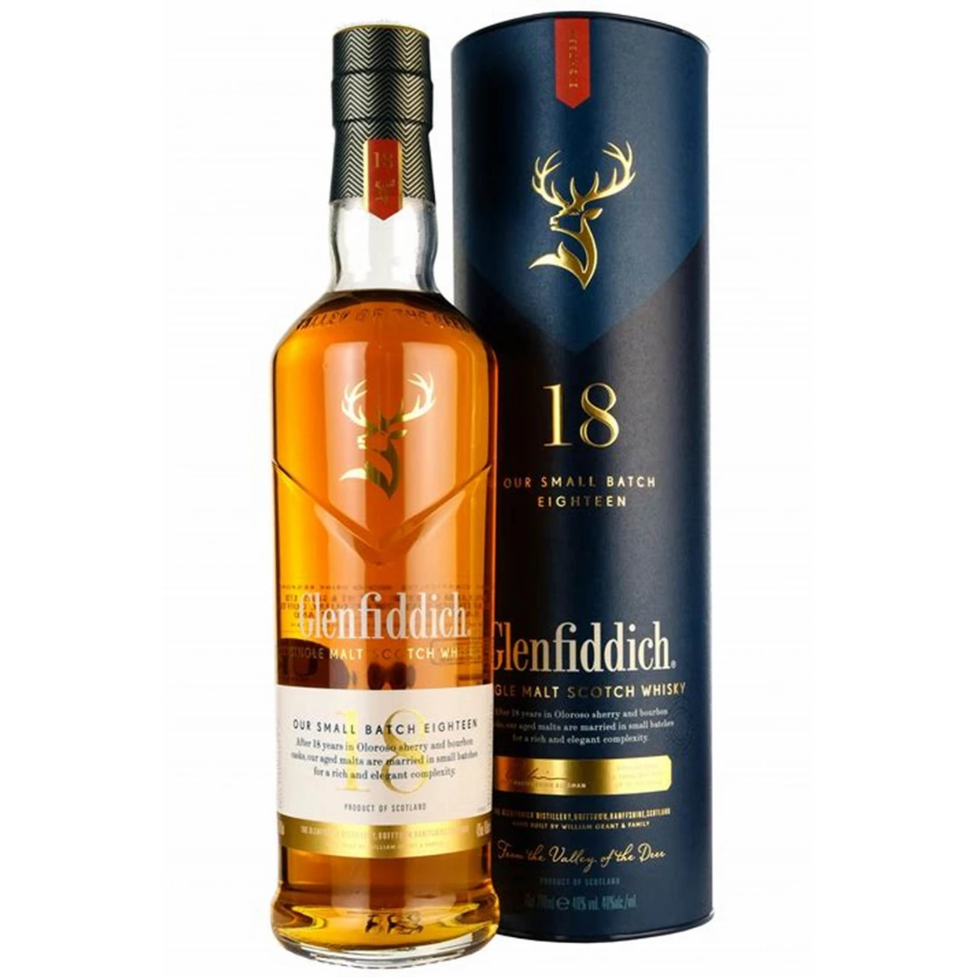 GLENFIDDICH 18 ANOS 750 CC