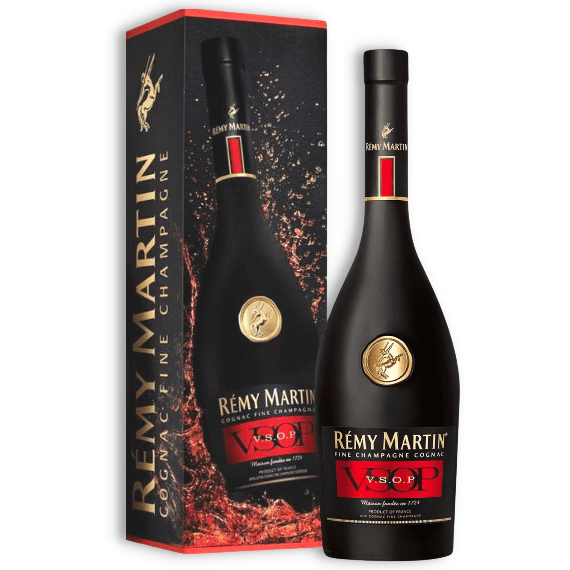 REMY MARTIN COGNAC FINE CHAMPAGNE VSOP ESTUCHE 750 CC