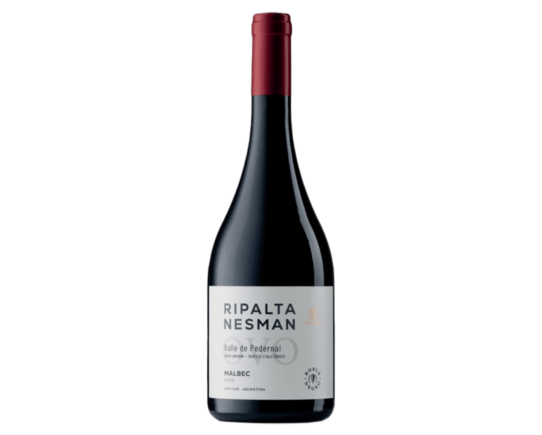 RIPALTA NESMAN OVO MALBEC VALLE DE PEDERNAL 750 CC