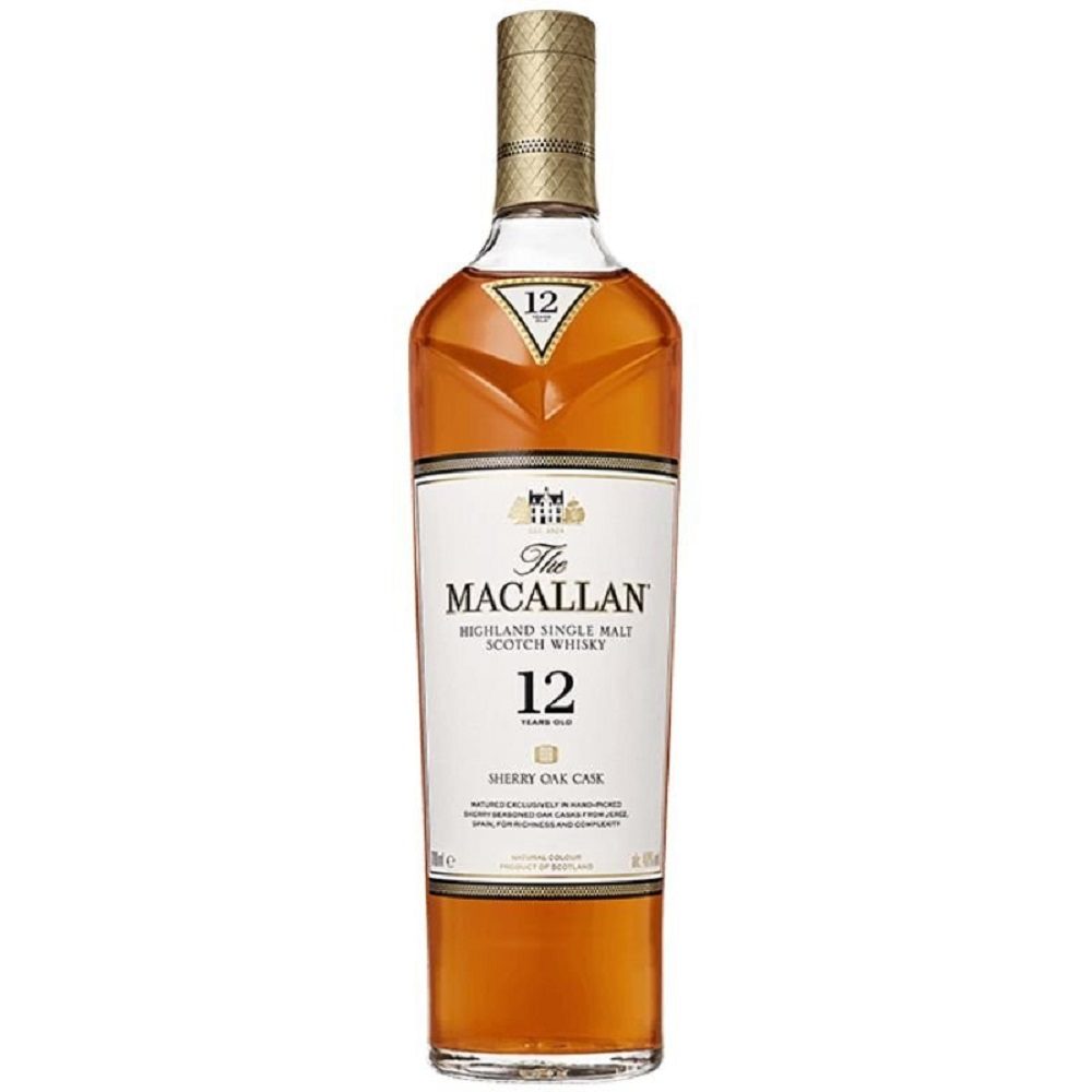 THE MACALLAN SHERRY OAK 12 AÑOS 700 CC