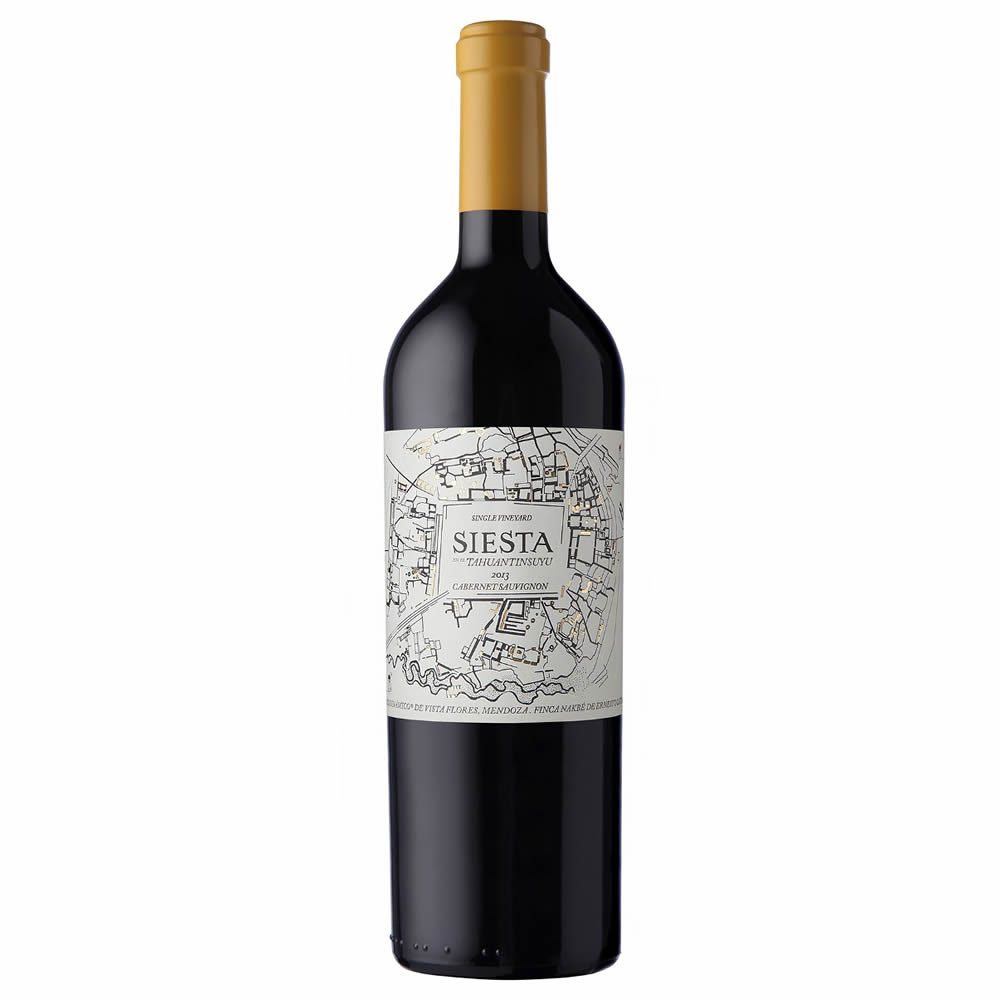 SIESTA MALBEC SINGLE VINEYARD BIODINÁMICO 750 CC