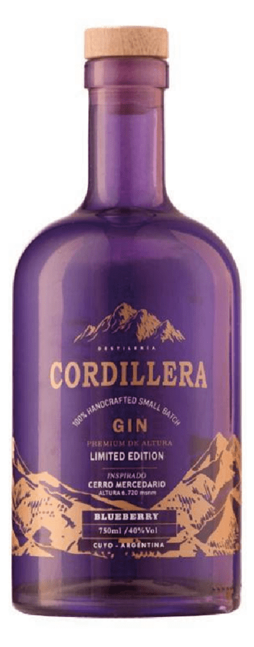 CORDILLERA GIN BLUEBERRY 750 CC