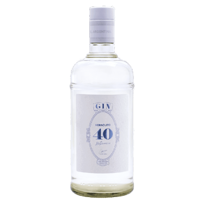HERACLITO GIN 40 BOTANICOS 750 CC