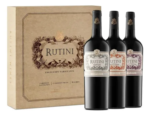 RUTINI ESTUCHE X 3 BOT CS - CF - MB 750 CC