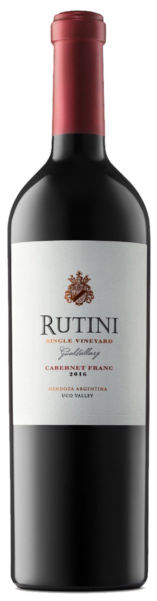 RUTINI SINGLE VINEYARD CABERNET FRANC 750 CC