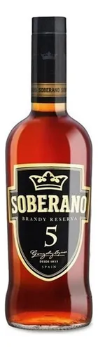SOBERANO BRANDY 5 AÑOS 700 CC