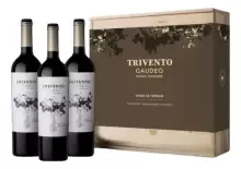 TRIVENTO GAUDEO ESTUCHE MADERA X 3 750 CC