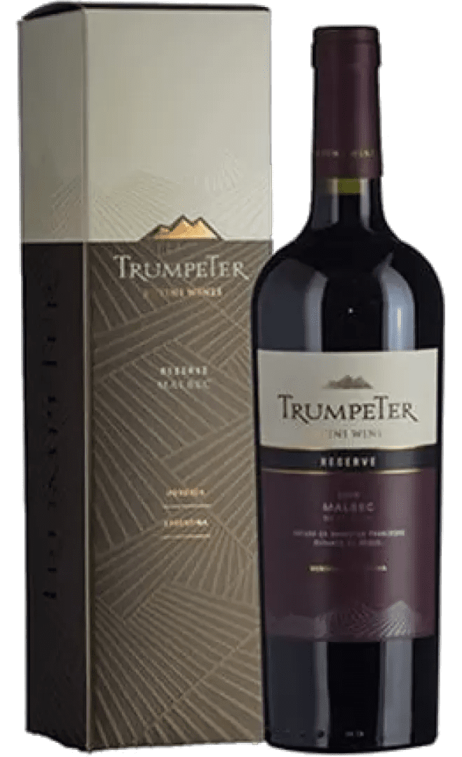 TRUMPETER RESERVE ESTUCHE MALBEC 750 CC