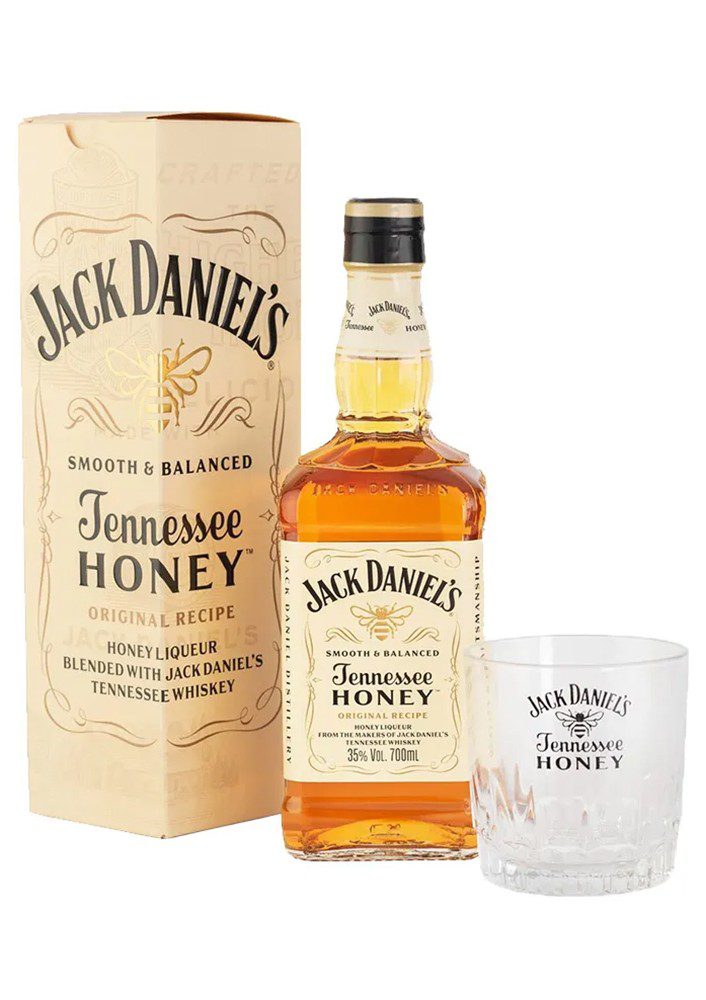 JACK DANIEL'S TENNESSEE HONEY + VASO 700 CC