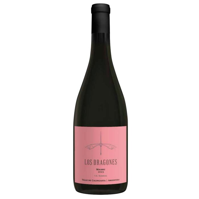 LOS DRAGONES MALBEC IG BARREAL 750 CC