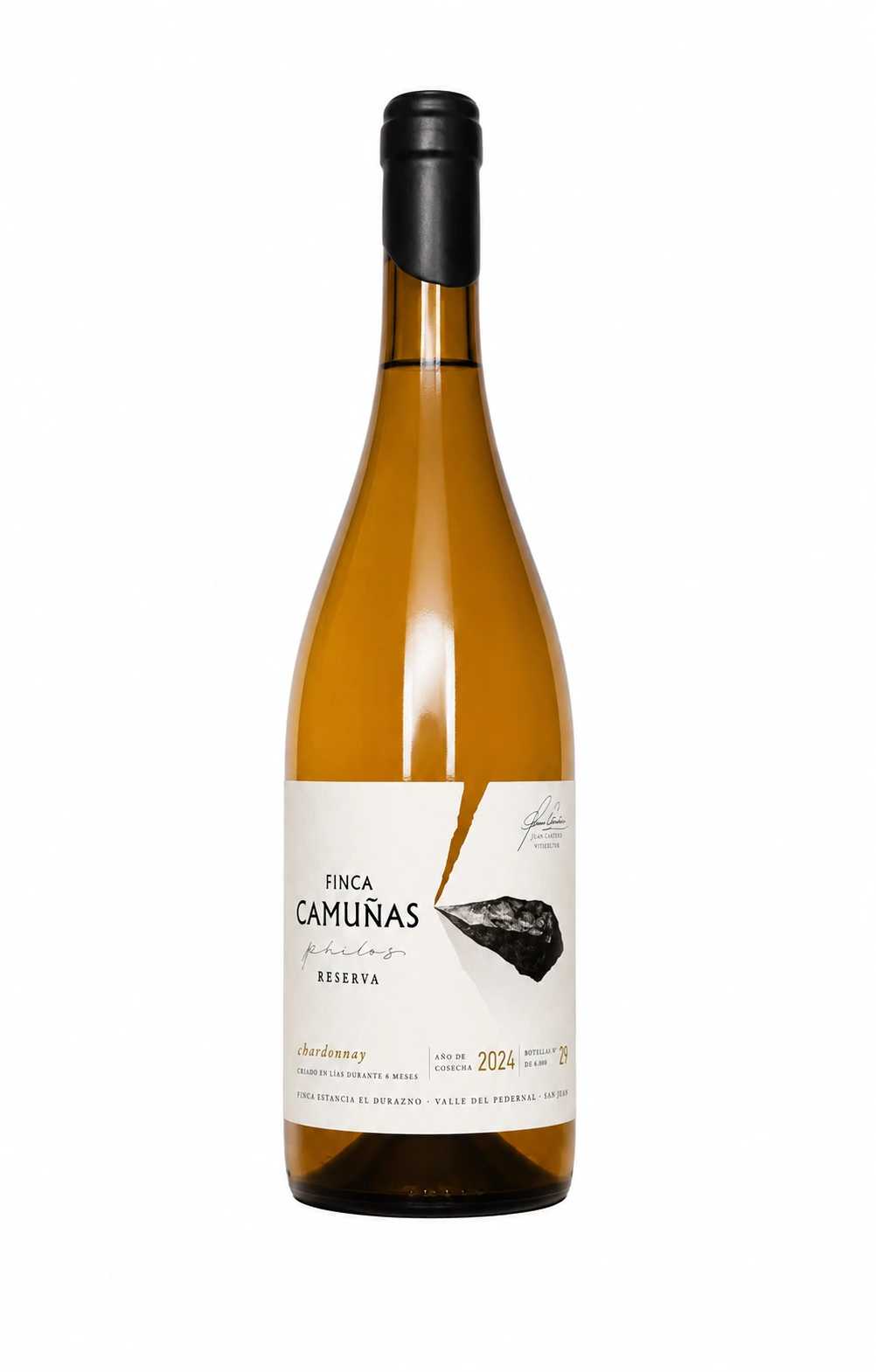FINCA CAMUÑAS PHILOS RESERVA CHARDONNAY 750 CC