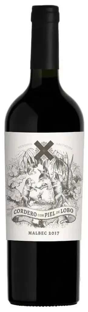 GRAN CORDERO CON PIEL DE LOBO MALBEC 750 CC