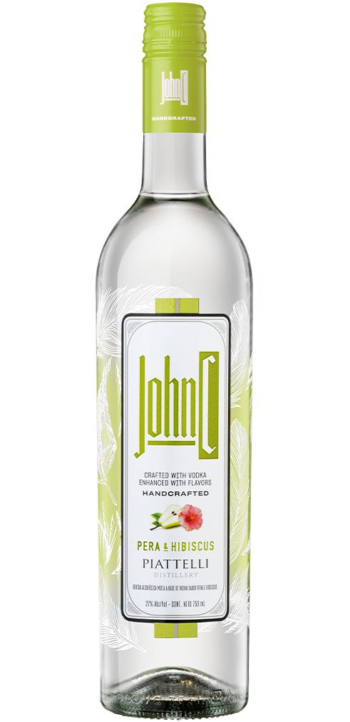 JOHN C ORIGINAL PERA & HIBISCUS VODKA 750 CC