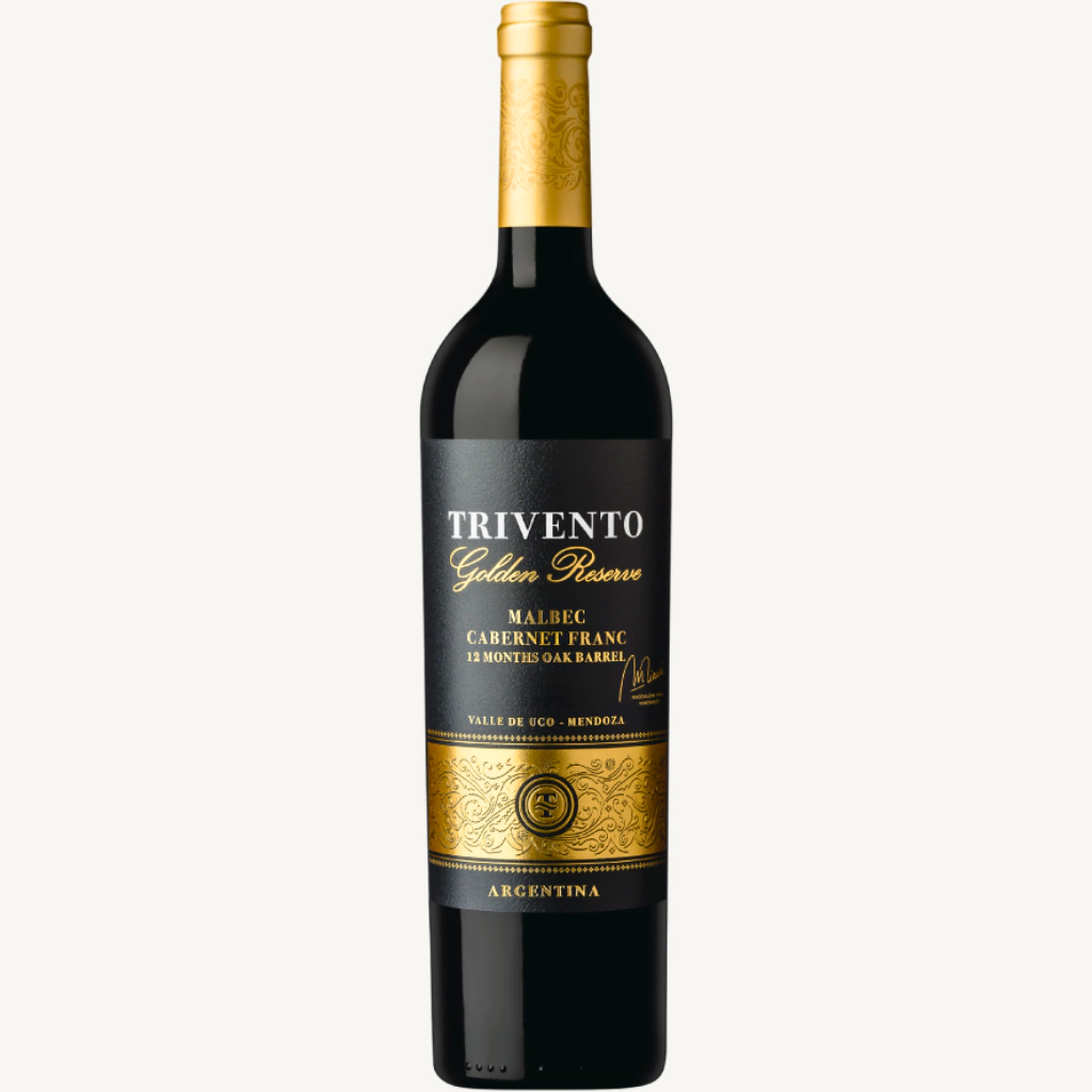 TRIVENTO GOLDEN RESERVE MALBEC CABERNET FRANC 750 CC