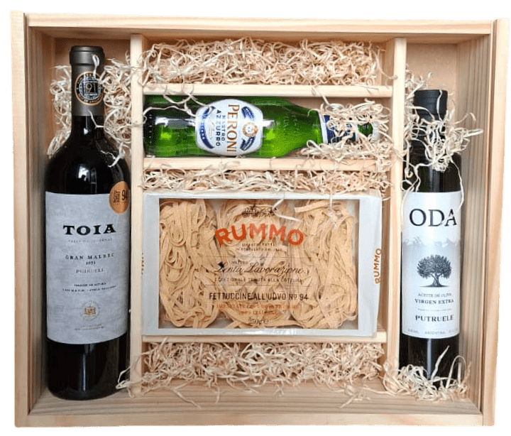 PUTRUELE ESTUCHE PREMIUM TOIA + PERONI + ACEITE + PASTA